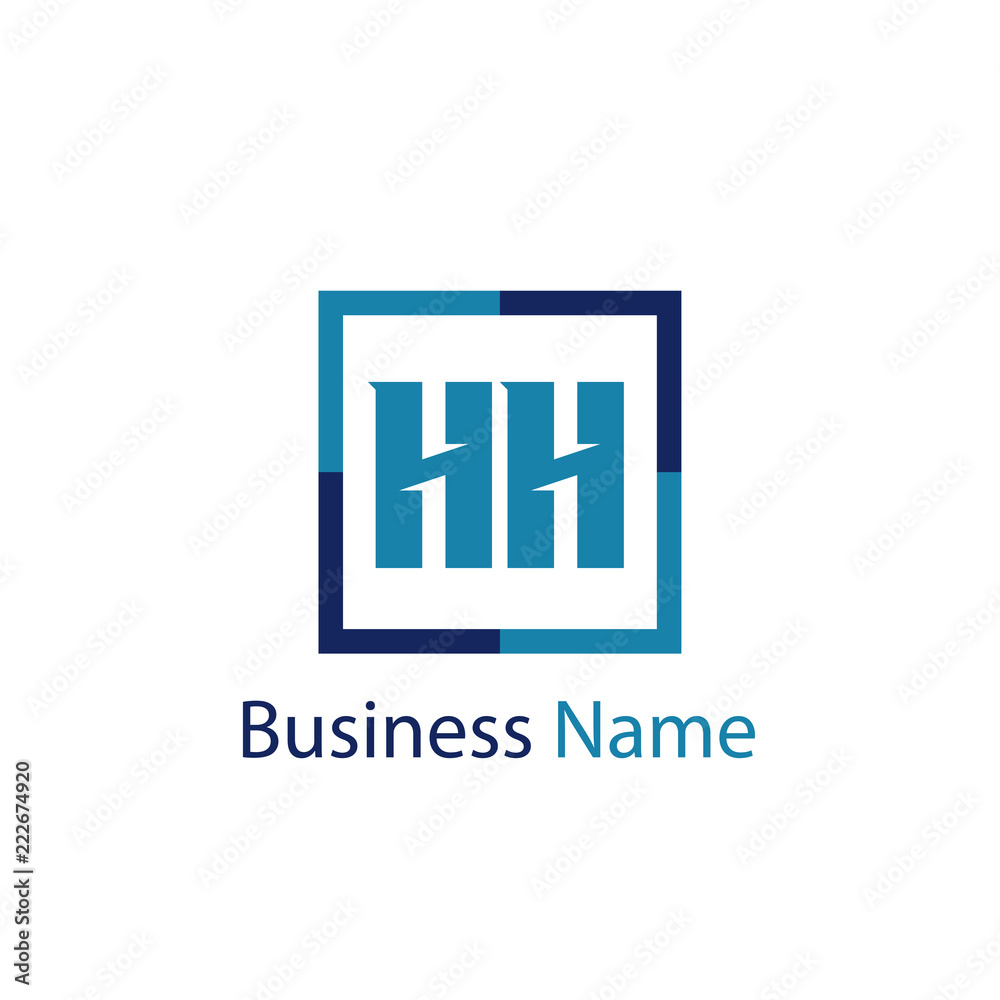 Initial Letter HH Logo Template Design Initial Letter HH Logo Template Design
