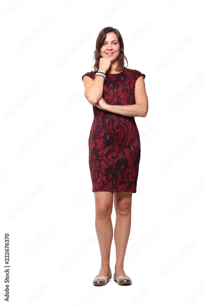 Full body caucasian woman Full body caucasian woman
