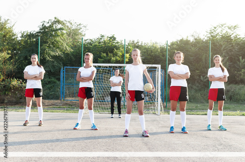 Handball female team
