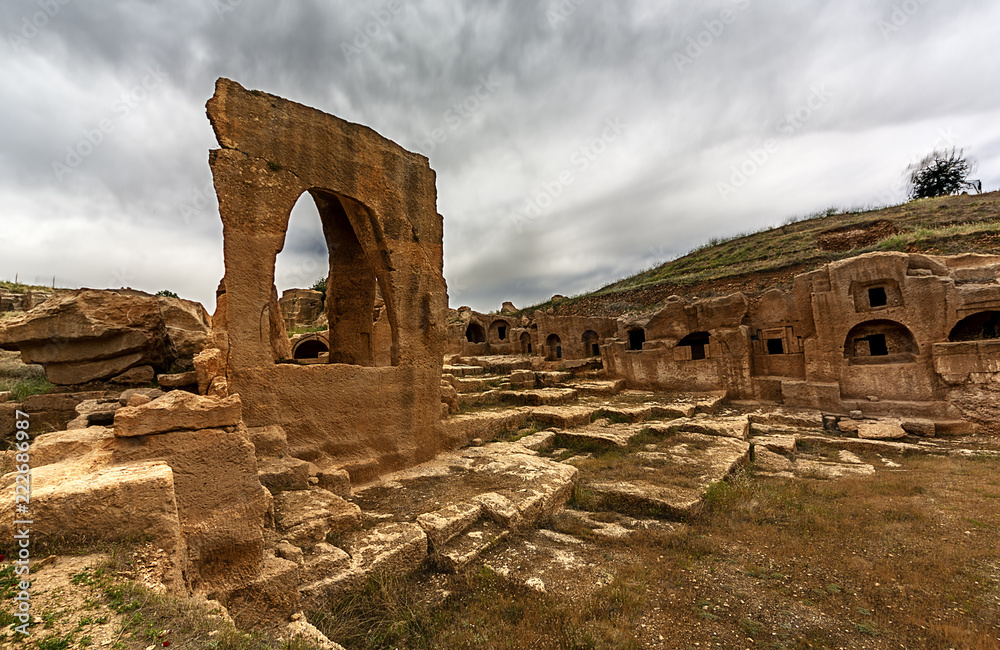 The ruins of Dara Mesopotamia, Mardin,Turkey
