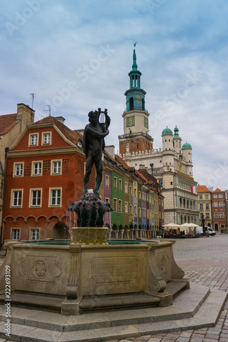 Poznan old city square, Poland