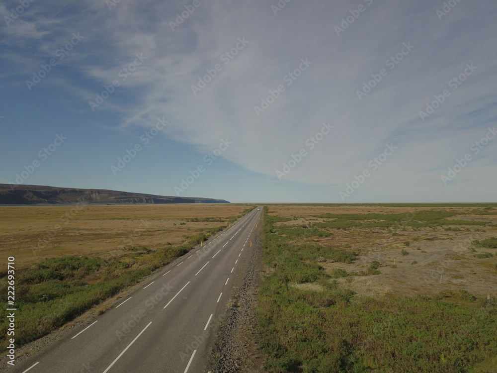 Fototapeta premium Island aus der Luft