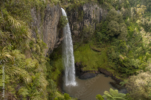 Bridal Veil Falls near Ragland in the Waikato district of New Zealand. photo