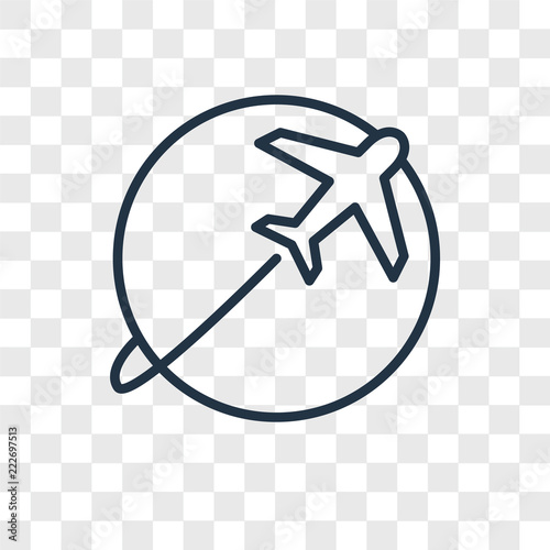 travelling icons isolated on transparent background. Modern and editable travelling icon. Simple icon vector illustration.