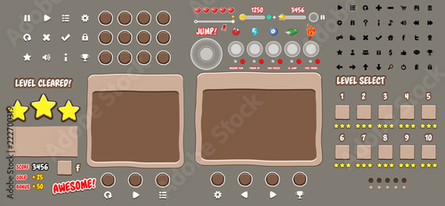 Game User Interface Templates