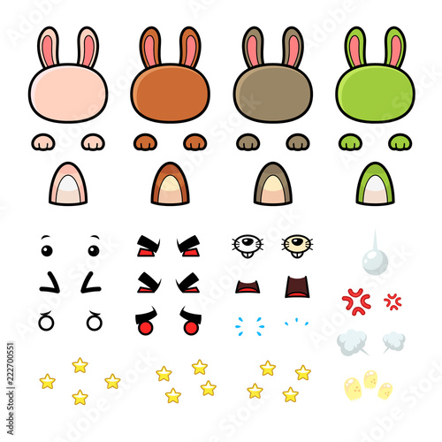 Bunny Game Sprites