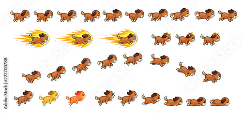 Puppy Dog Game Sprites