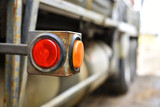 Industrial Vehicle Tail Light Background