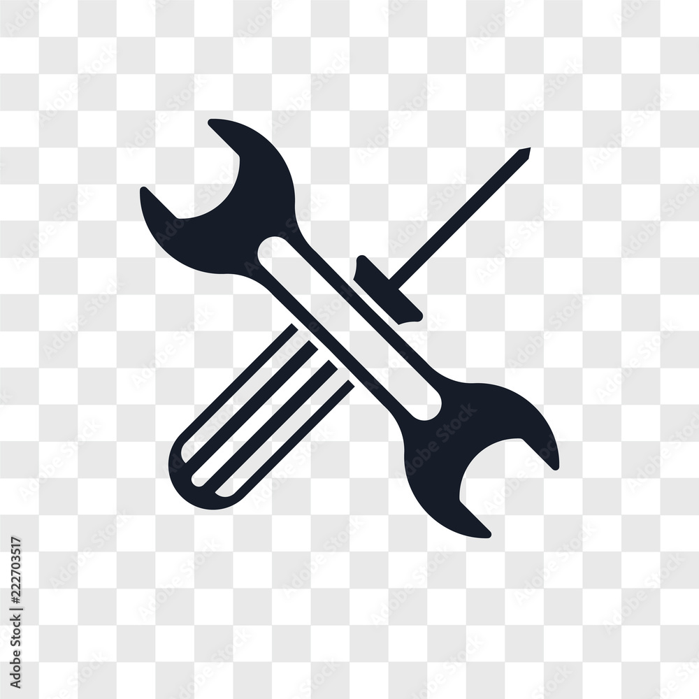 black tool icon