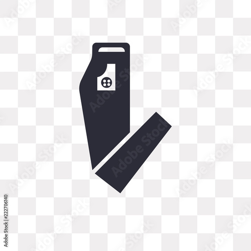 pants icon on transparent background. Modern icons vector illustration. Trendy pants icons