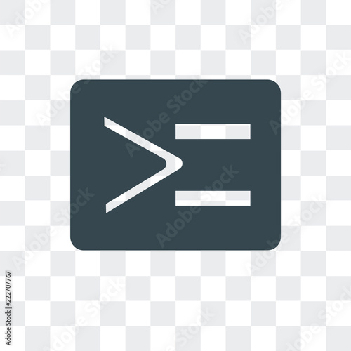 coding icon isolated on transparent background. Modern and editable coding icon. Simple icons vector illustration.