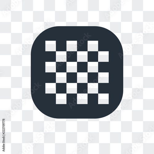 checke icon isolated on transparent background. Modern and editable checke icon. Simple icons vector illustration.