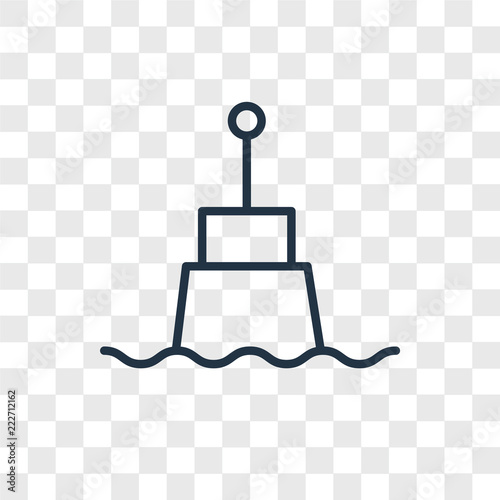 buoy icons isolated on transparent background. Modern and editable buoy icon. Simple icon vector illustration.