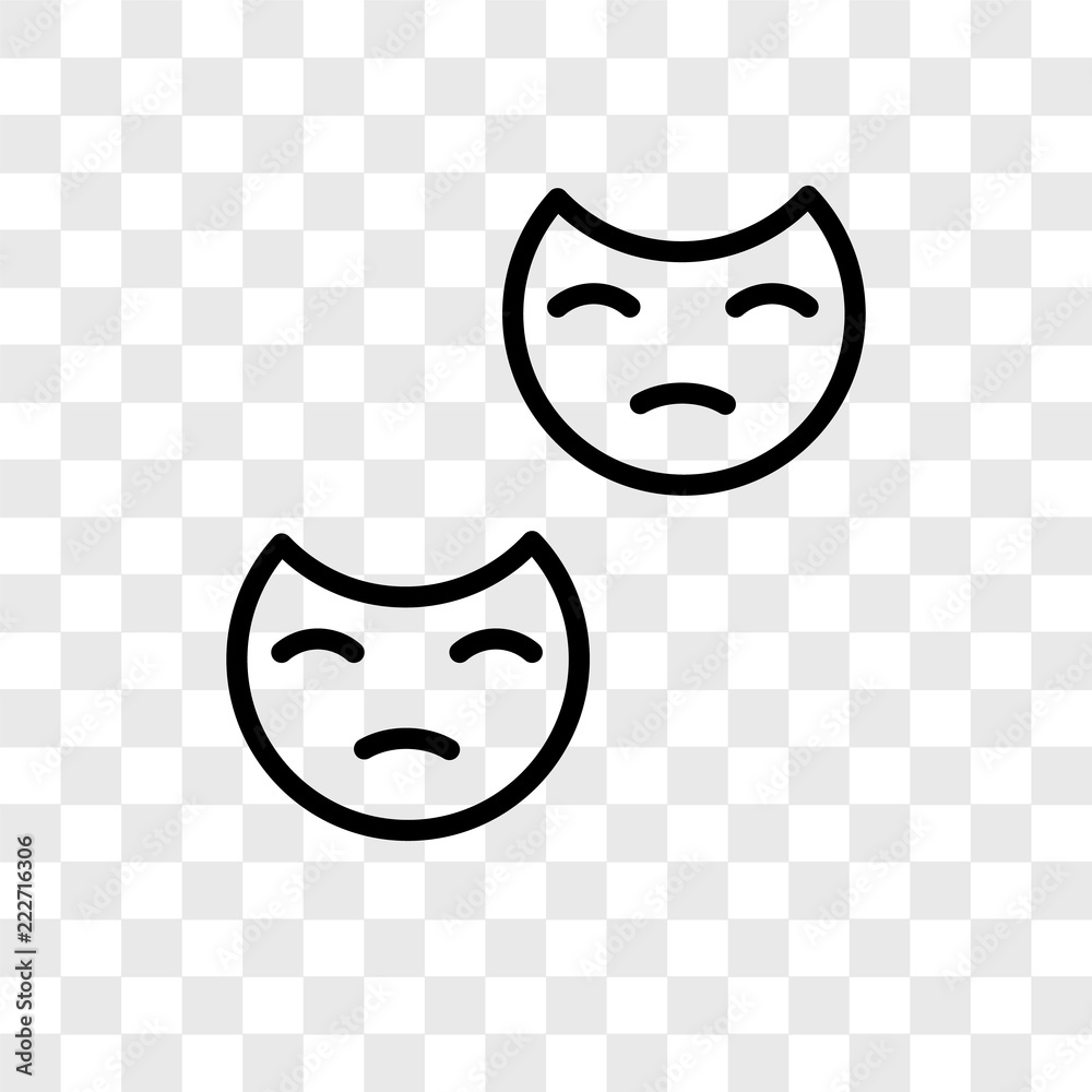 mask icons isolated on transparent background. Modern and editable mask icon. Simple icon vector illustration. mask icons isolated on transparent background. Modern and editable mask icon. Simple icon vector illustration.
