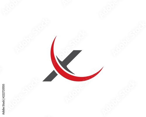 X Letter Logo Template