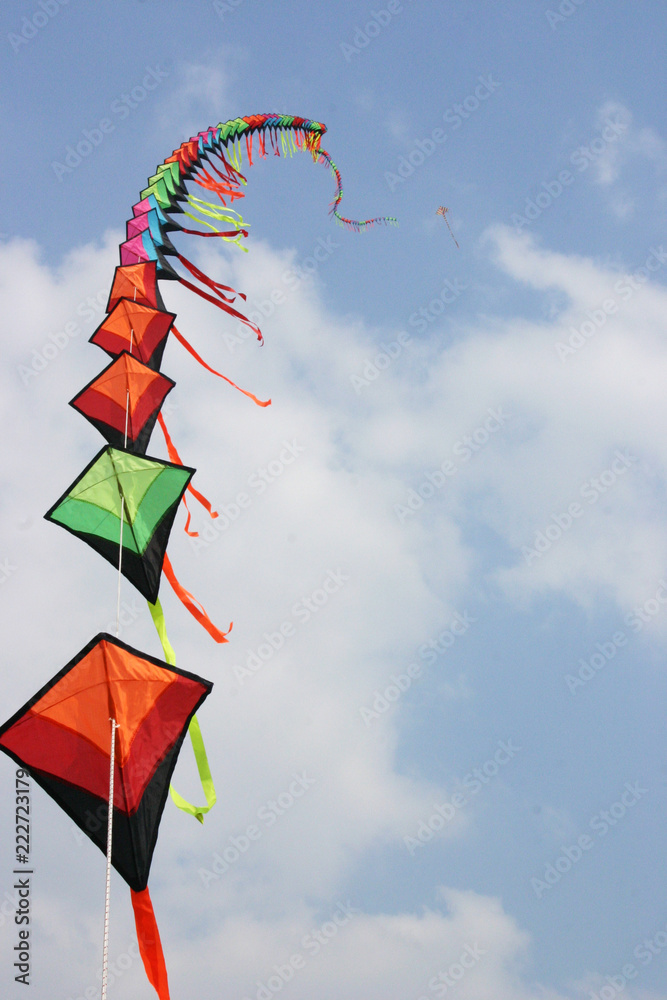 Kites on the sky Kites on the sky