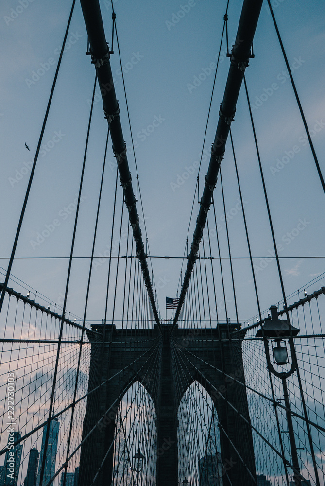 Naklejka premium Brooklyn Bridge