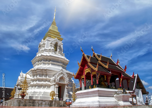 Wat Arun Tham Phra That Chai ya phum, Chai-ya-phum Province at Thailand.