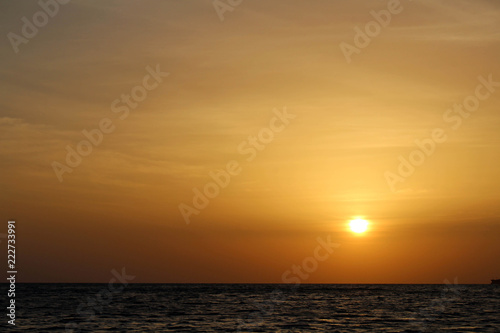 The sunrise around Dutch Bay while on the boat in Trincomalee