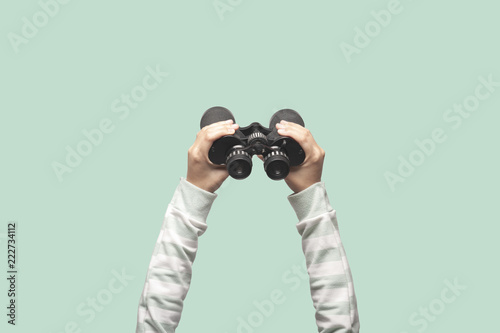 Hands on binocular