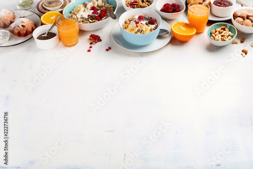 Breakfast table