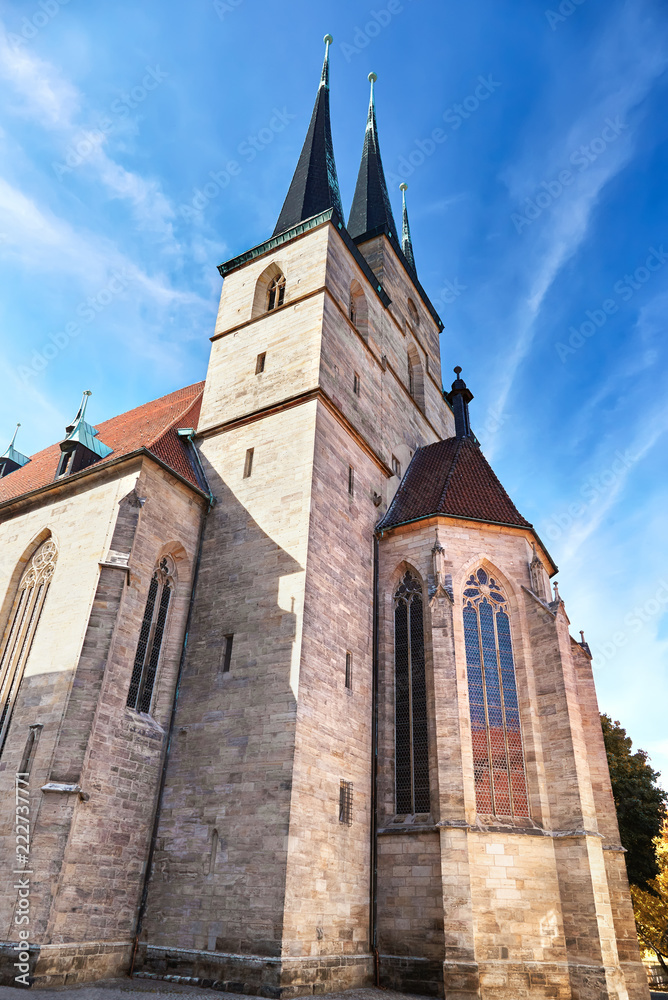 St. Severus Church in Erfurt, Thuringia, Germany