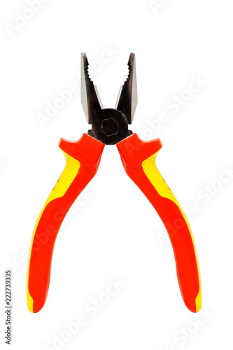 Pliers isolated on a white background