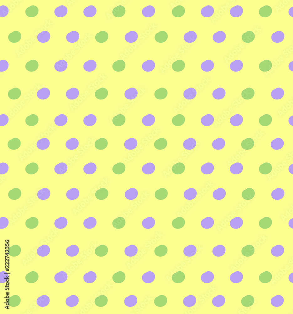 Vector Background, Colorful Seamless Pattern, Cute Illustration.