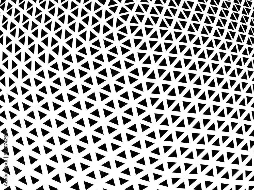 Template with triangles Template with triangles