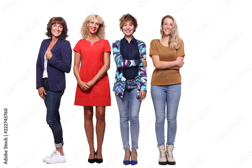 Beautiful group of women Beautiful group of women