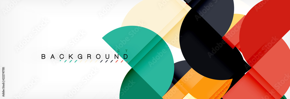 Semi circle abstract background, modern geometric pattern design. Business or technology presentation design template, brochure or flyer pattern, or geometric web banner Semi circle abstract background, modern geometric pattern design. Business or technology presentation design template, brochure or flyer pattern, or geometric web banner
