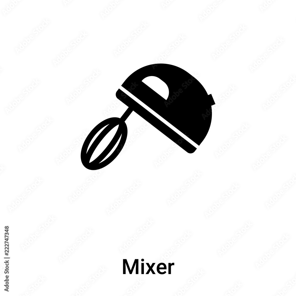 Mixer icon vector isolated on white background, logo concept of Mixer