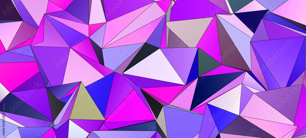 Triangular 3d, modern background Triangular 3d, modern background
