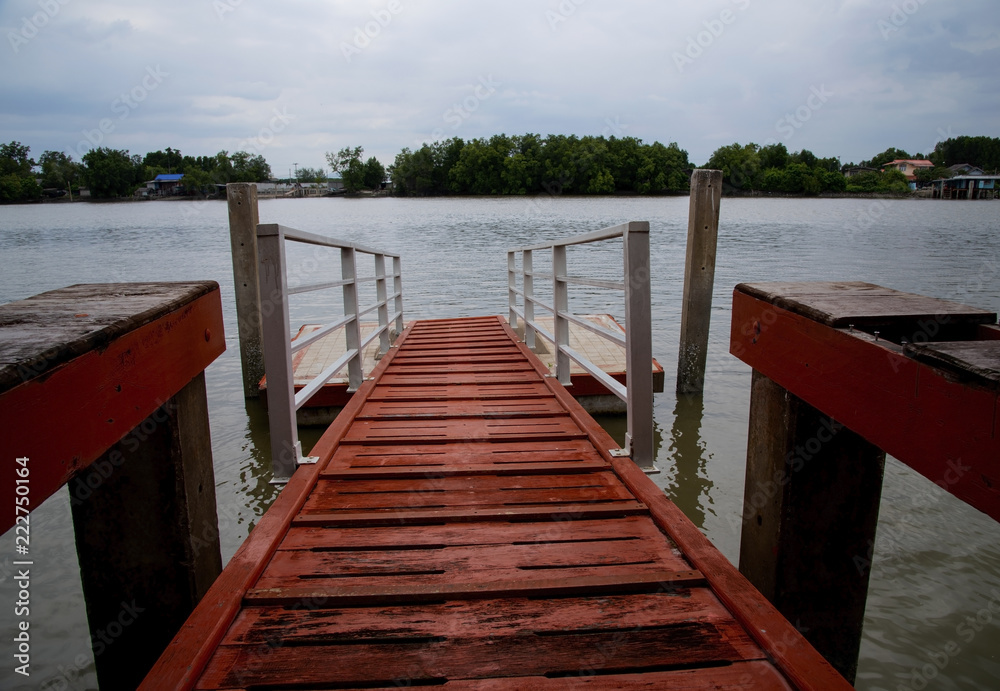 Fototapeta premium Harbor of Fisherman's House