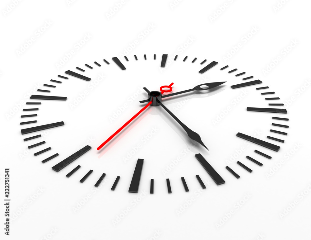 time concept clock closeup 3d time concept clock closeup 3d