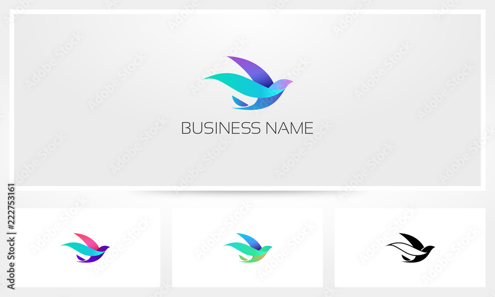 Obraz premium Bird Logo