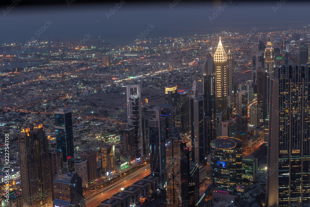 Obraz premium Dubai city, United arabic emirates