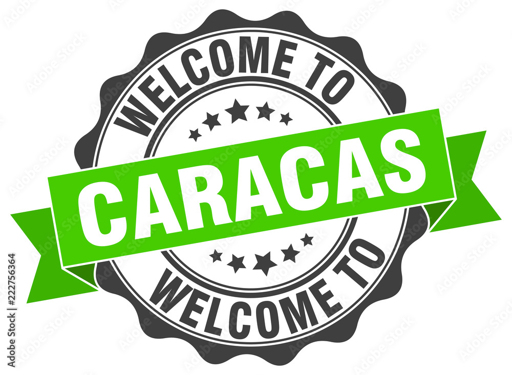Caracas round ribbon seal Caracas round ribbon seal