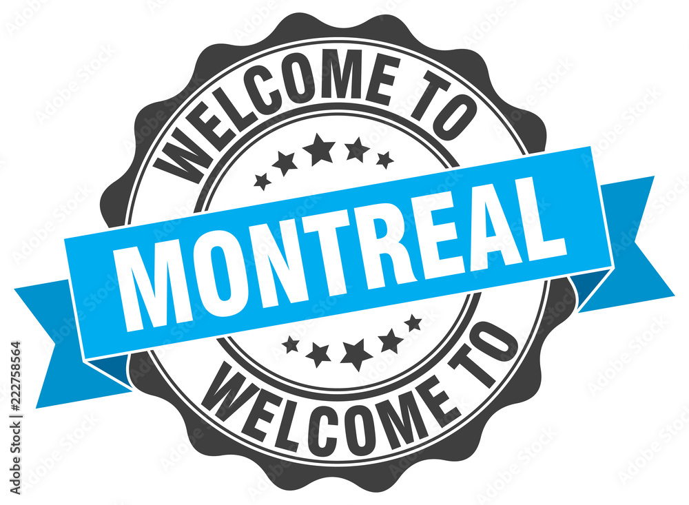 Montreal round ribbon seal