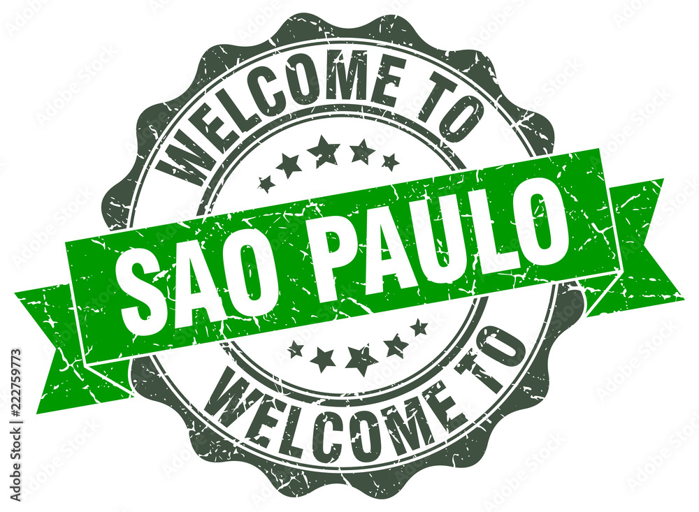 Sao Paulo round ribbon seal Sao Paulo round ribbon seal