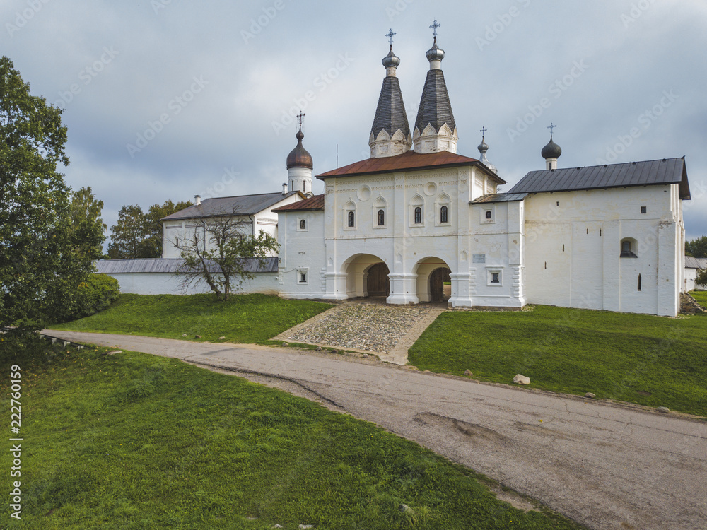 Ferapontov Monastery. Vologda. Russian landscape