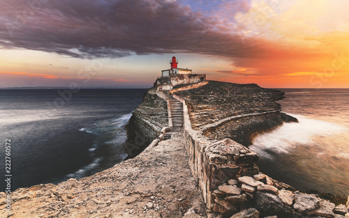 Phare de la Madoneta, Bonifacio, Corsica