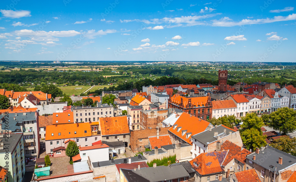 Obraz premium Old town in Chelmno, Poland
