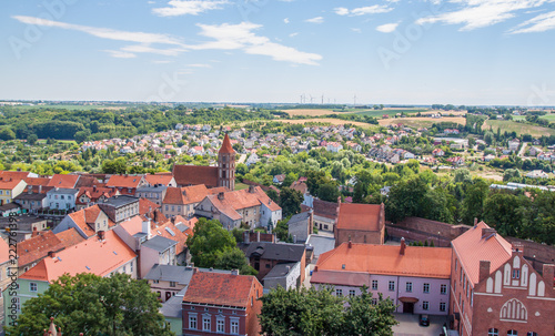 Old town in Chelmno, Poland