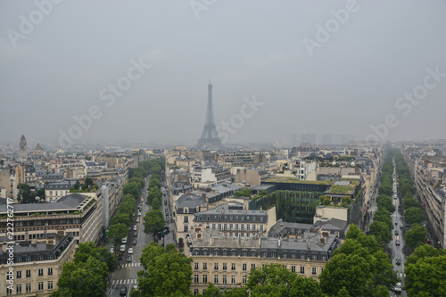 Eiffel tower in Paris. © sergunt