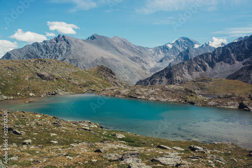 mountain lakes of Altai
