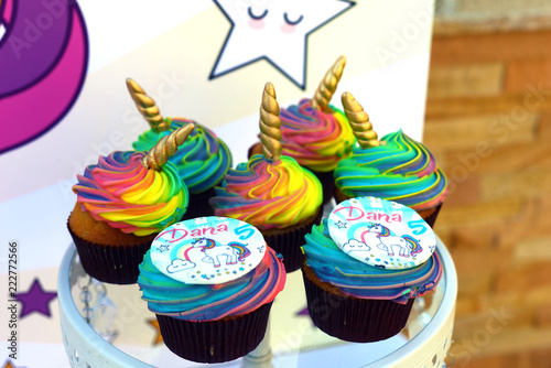 Birthday cupcakes