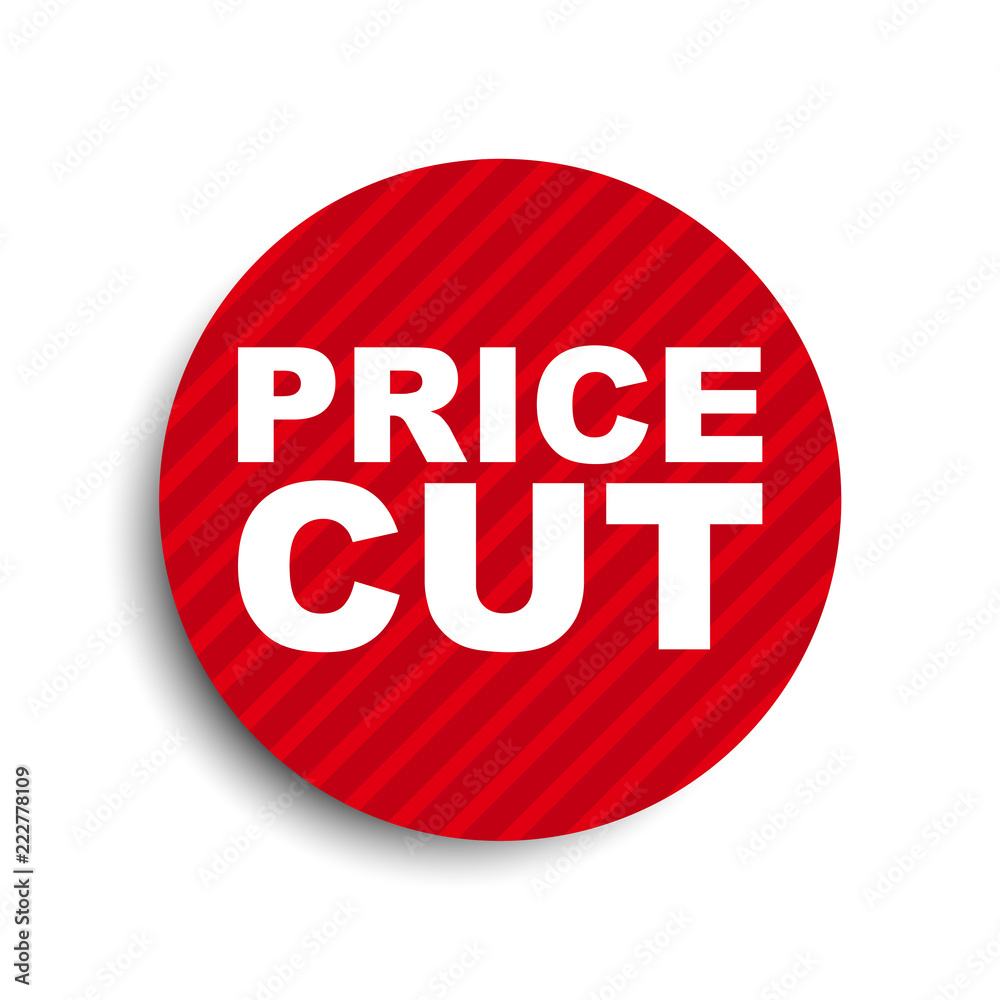 red circle banner element price cut red circle banner element price cut