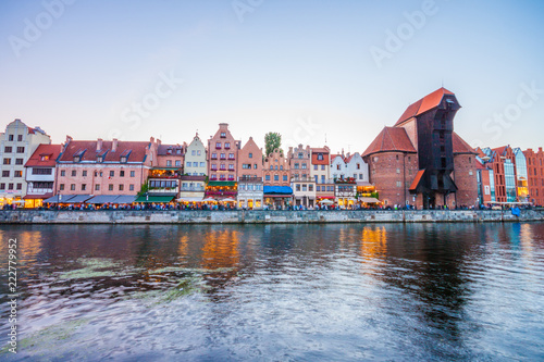 Old town in Gdansk. Poland