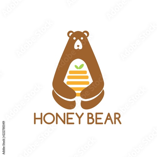 Honey bear logo